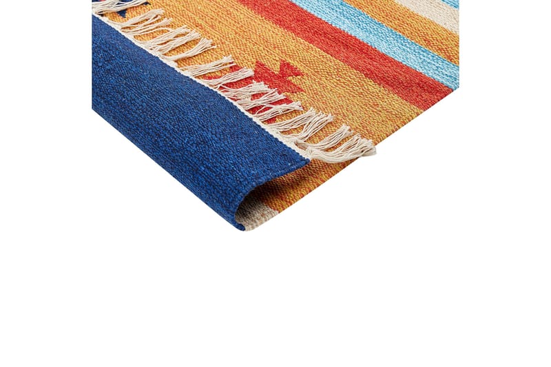 Taronik Kelimteppe 140x200 cm - Rød - Tekstiler - Tepper & Matter - Orientalske tepper - Kelimtepper