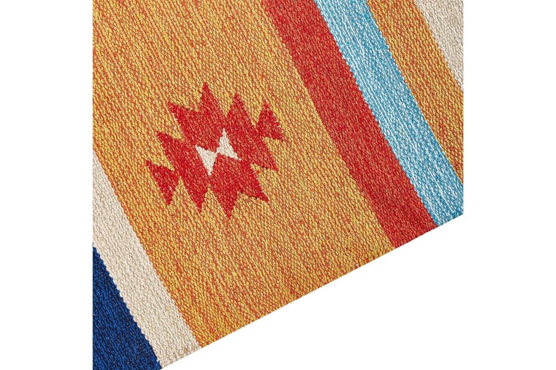 Taronik Kelimteppe 140x200 cm - Rød - Tekstiler - Tepper & Matter - Orientalske tepper - Kelimtepper