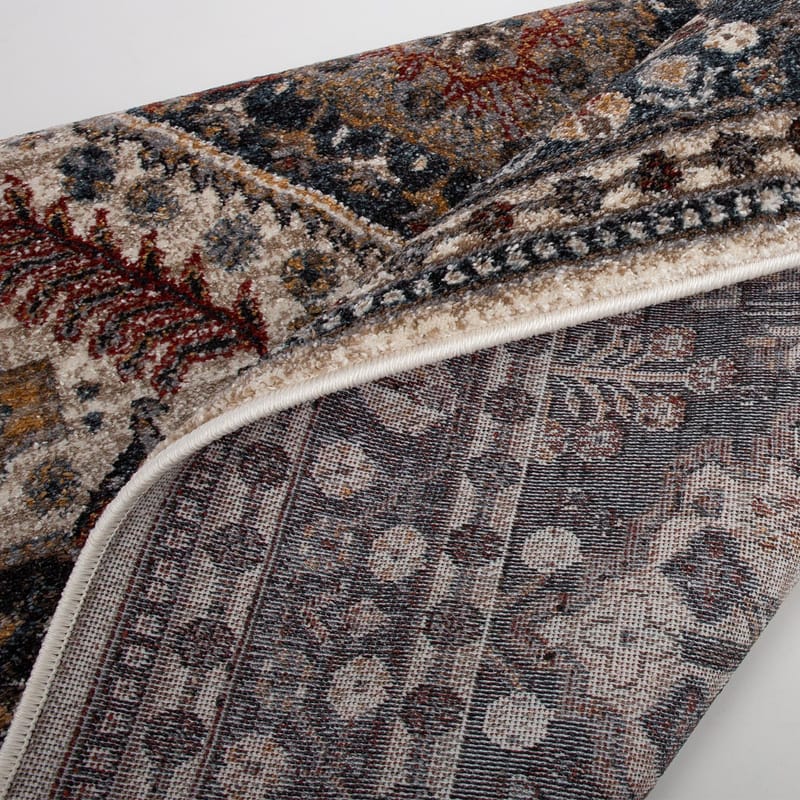 Teppe Yelvi 160x230 cm - blå/beige - Tekstiler - Tepper & Matter - Orientalske tepper