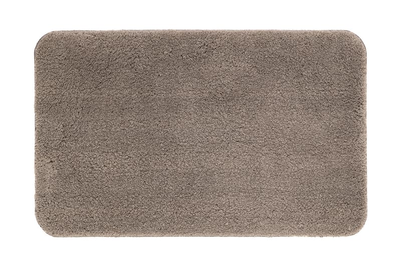 Plain Baderomsteppe 50x80 cm Rektangulær - Antrasitt - Tekstiler - Tepper & Matter - Baderomsmatte