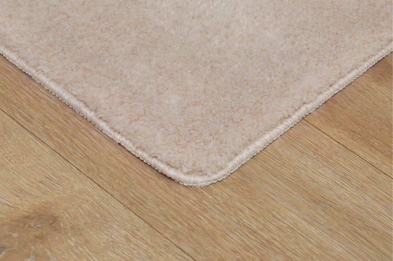Plain Baderomsteppe 50x80 cm Rektangulær - Krem - Tekstiler - Tepper & Matter - Baderomsmatte