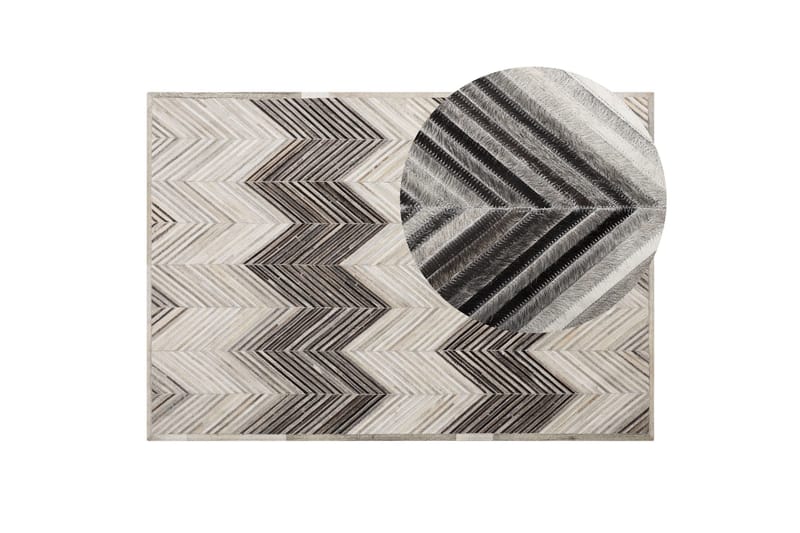 Aytepe Skinnteppe 140x200 cm - Grå - Tekstiler - Tepper & Matter - Skinn & pelstepper