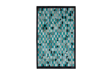 Daleisa Matte 140x200 cm Lær - Blå - Tekstiler - Tepper & Matter - Moderne tepper - Wiltontepper