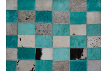 Daleisa Matte 140x200 cm Lær - Blå - Tekstiler - Tepper & Matter - Moderne tepper - Wiltontepper