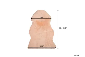 Uluru Saueskinn 65|110 Cm - Grønn - Tekstiler - Tepper & Matter - Skinn & pelstepper
