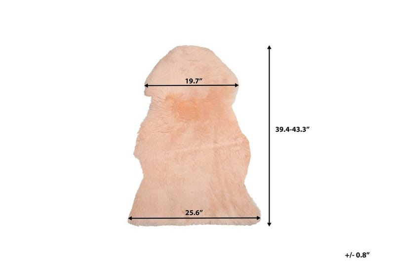 Uluru Saueskinn 65|110 Cm - Grønn - Tekstiler - Tepper & Matter - Skinn & pelstepper