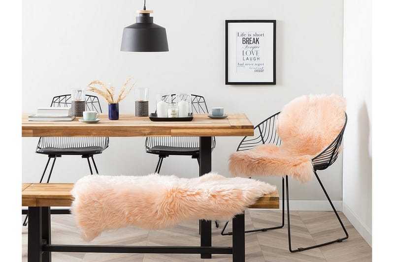 Uluru Saueskinn 65|110 Cm - Grønn - Tekstiler - Tepper & Matter - Skinn & pelstepper - Saueskinn