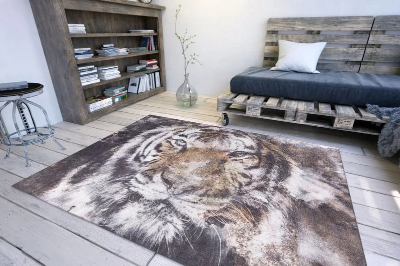 Artloop Matte 75x230 cm - Multifarget - Tekstiler - Tepper & Matter - Små tepper