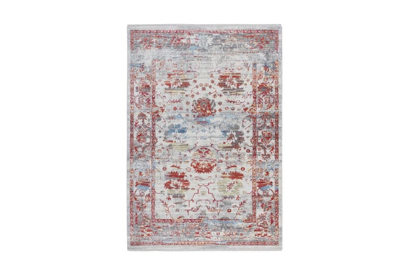 Blooms Lui Matte 120x170 cm Rød/Flerfarget - D-Sign - Orientalske tepper - Persisk matte - Store tepper