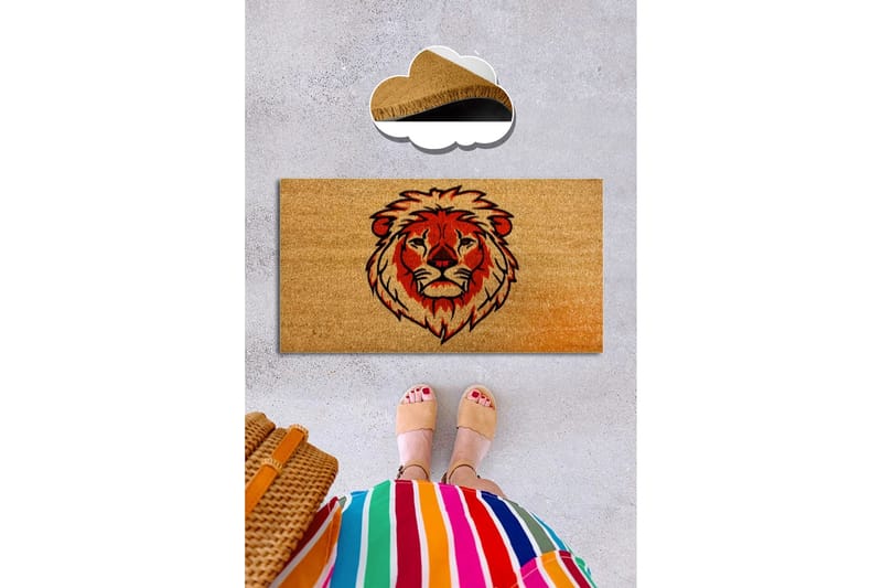 Chilai Dørmatte 40x60 cm - PVC/Multifarget - Tekstiler - Tepper & Matter - Hall matte