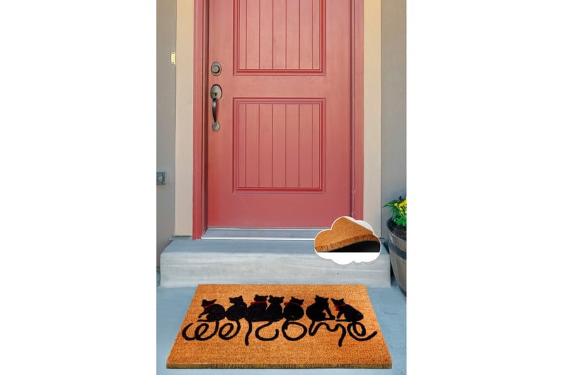 Chilai Dørmatte 40x60 cm - PVC/Multifarget - Tekstiler - Tepper & Matter - Hall matte