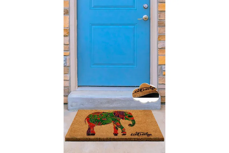 Chilai Dørmatte 40x60 cm - PVC/Multifarget - Tekstiler - Tepper & Matter - Hall matte