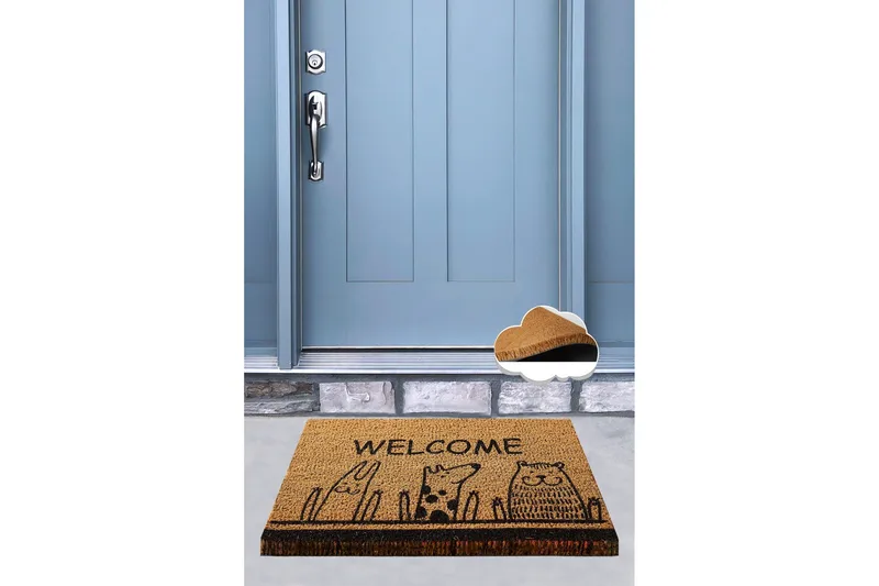 Chilai Dørmatte 40x60 cm - PVC/Multifarget - Tekstiler - Tepper & Matter - Hall matte