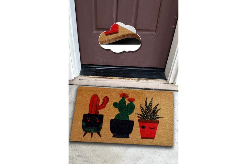 Chilai Dørmatte 40x60 cm - PVC/Multifarget - Tekstiler - Tepper & Matter - Hall matte