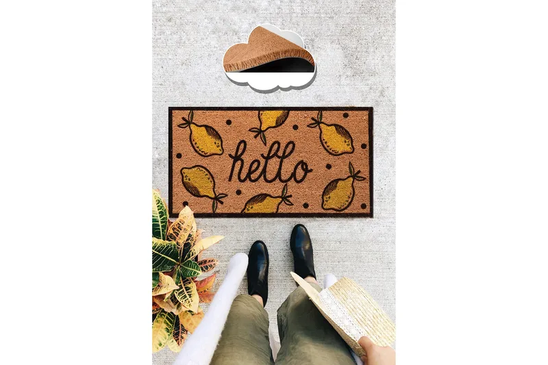 Chilai Dørmatte 40x60 cm - PVC/Multifarget - Tekstiler - Tepper & Matter - Hall matte