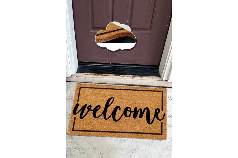 Chilai Dørmatte 40x60 cm - PVC/Multifarget - Tekstiler - Tepper & Matter - Hall matte