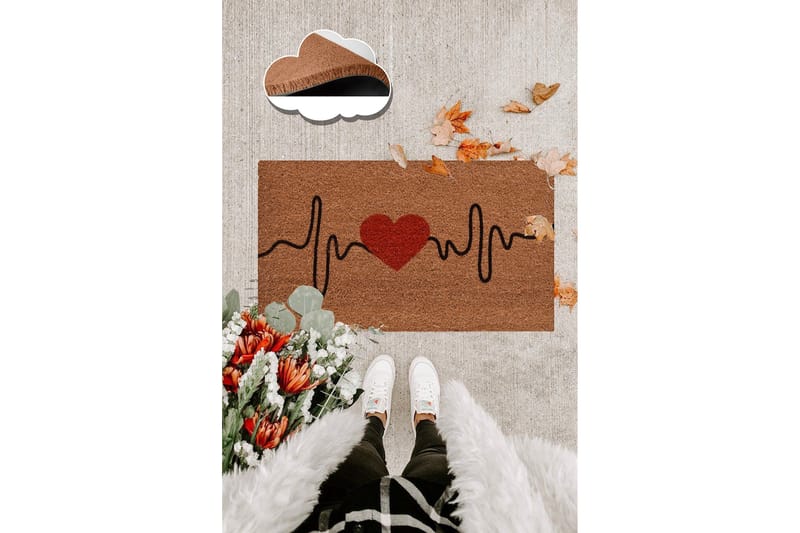 Chilai Dørmatte 40x60 cm - PVC/Multifarget - Tekstiler - Tepper & Matter - Hall matte