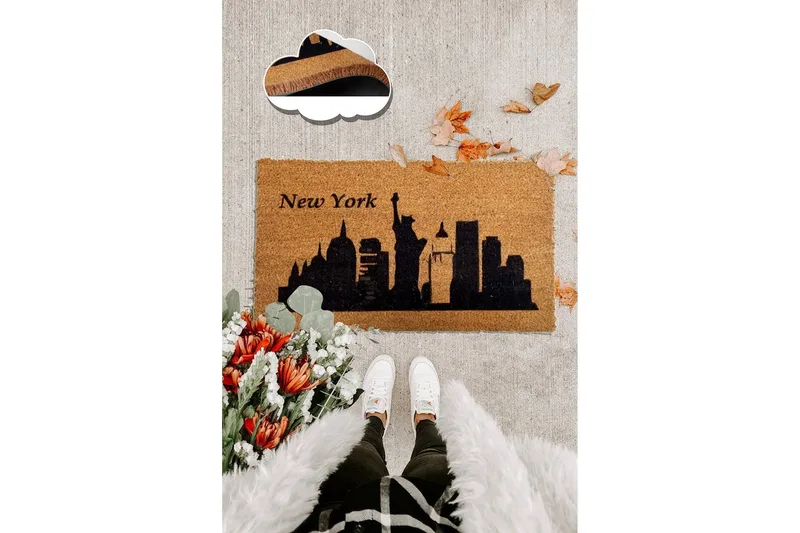 Chilai Dørmatte 40x60 cm - PVC/Multifarget - Tekstiler - Tepper & Matter - Hall matte