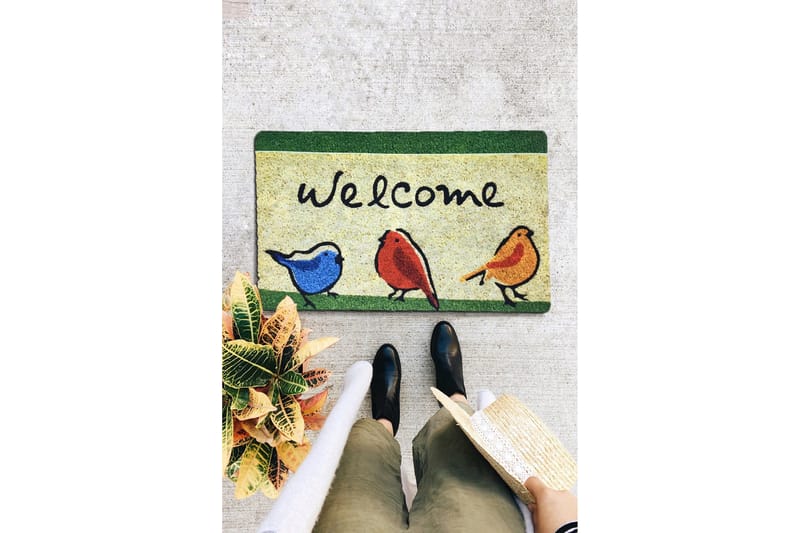 Chilai Dørmatte 45x70 cm - PVC/Multifarget - Tekstiler - Tepper & Matter - Hall matte