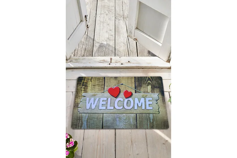 Chilai Dørmatte 45x70 cm - PVC/Multifarget - Tekstiler - Tepper & Matter - Hall matte