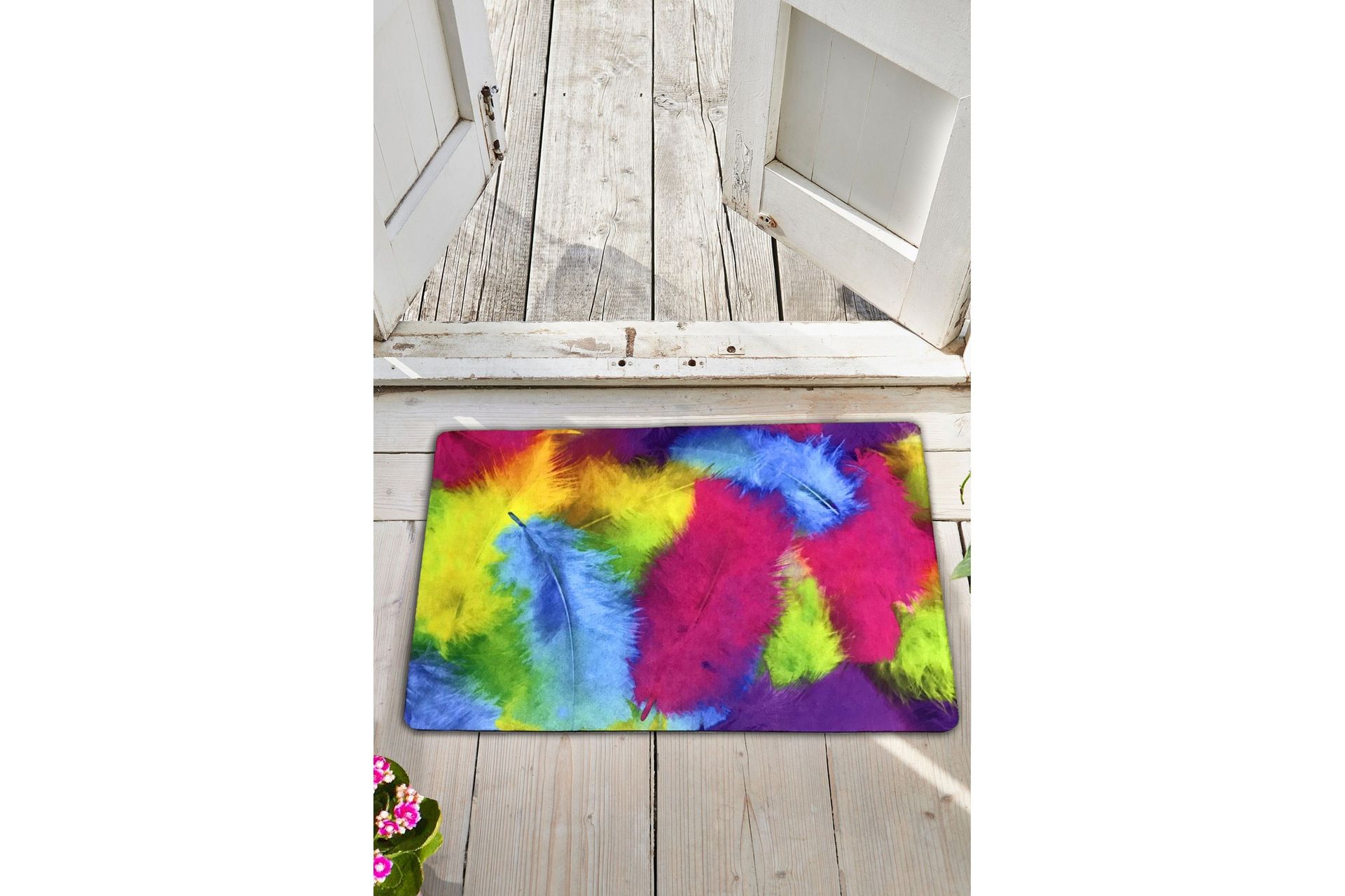 Chilai Dørmatte 45x70 cm - PVC/Multifarget - Tekstiler - Tepper & Matter - Små tepper