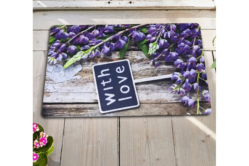 Chilai Dørmatte 45x70 cm - PVC/Multifarget - Tekstiler - Tepper & Matter - Hall matte