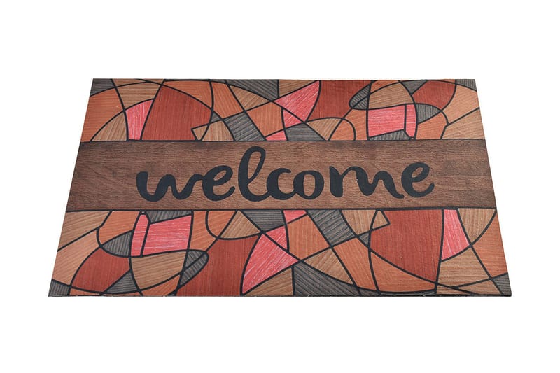 Chilai Dørmatte 45x70 cm - PVC/Multifarget - Tekstiler - Tepper & Matter - Små tepper