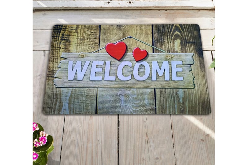 Chilai Dørmatte 45x70 cm - PVC/Multifarget - Tekstiler - Tepper & Matter - Hall matte