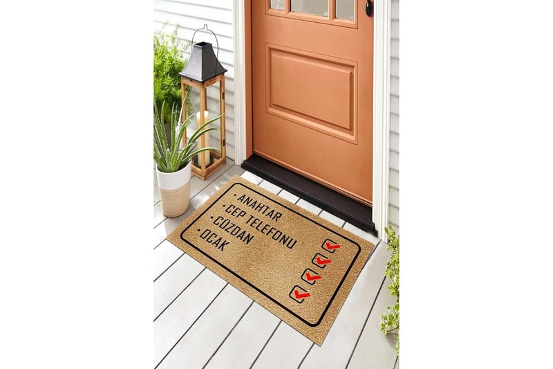 Chilai Dørmatte 45x70 cm - PVC/Multifarget - Tekstiler - Tepper & Matter - Hall matte