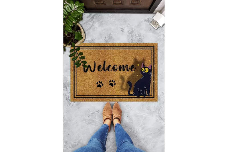 Chilai Dørmatte 45x70 cm - PVC/Multifarget - Tekstiler - Tepper & Matter - Hall matte