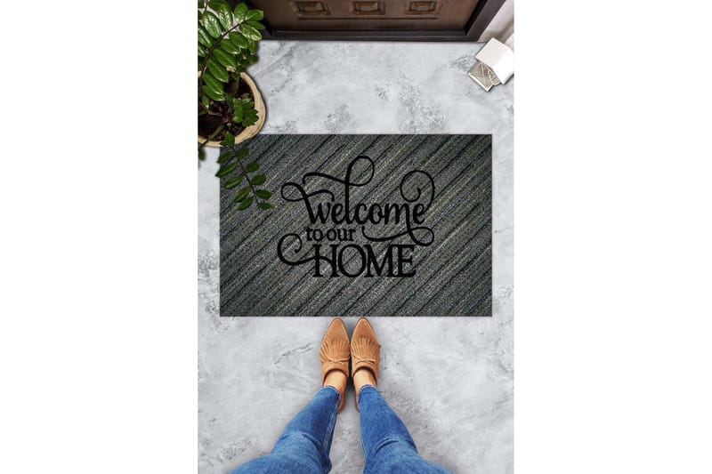 Chilai Dørmatte 45x70 cm - PVC/Multifarget - Tekstiler - Tepper & Matter - Hall matte