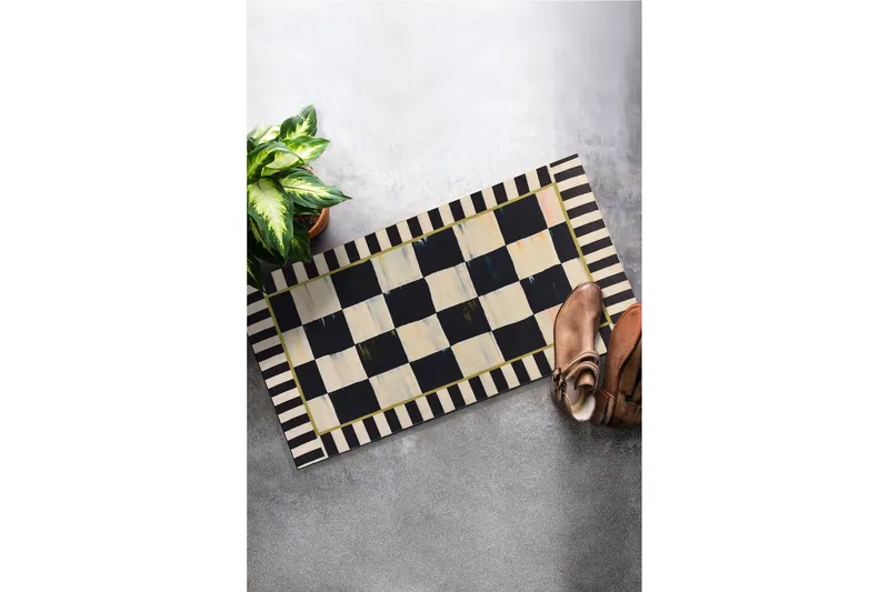 Chilai Dørmatte 45x70 cm - PVC/Multifarget - Tekstiler - Tepper & Matter - Hall matte