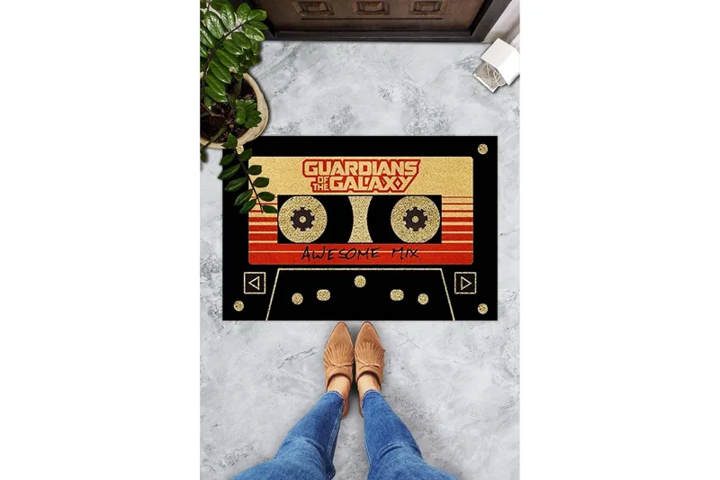 Chilai Dørmatte 45x70 cm - PVC/Multifarget - Tekstiler - Tepper & Matter - Hall matte