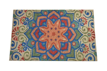 Chilai Dørmatte 45x70 cm - PVC/Multifarget - Tekstiler - Tepper & Matter - Små tepper