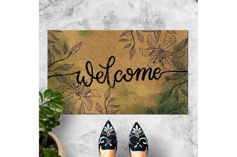 Chilai Dørmatte 45x70 cm - PVC/Multifarget - Tekstiler - Tepper & Matter - Hall matte