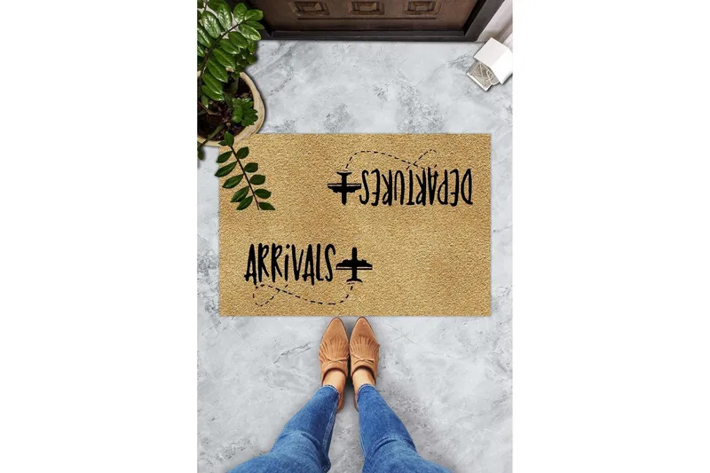 Chilai Dørmatte 45x70 cm - PVC/Multifarget - Tekstiler - Tepper & Matter - Hall matte