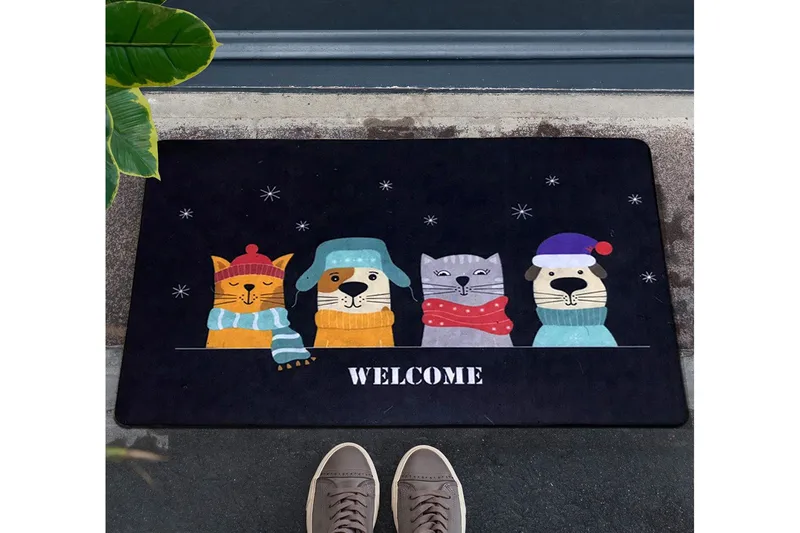 Chilai Dørmatte 45x70 cm, PVC/Multifarget