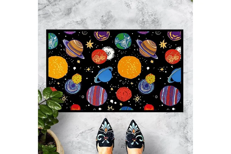 Chilai Dørmatte 45x70 cm - PVC/Multifarget - Tekstiler - Tepper & Matter - Hall matte