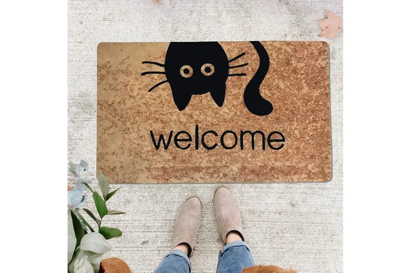 Chilai Dørmatte 45x70 cm - PVC/Multifarget - Tekstiler - Tepper & Matter - Hall matte