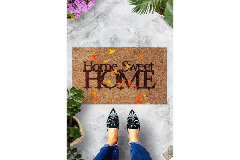 Chilai Dørmatte 45x70 cm - PVC/Multifarget - Tekstiler - Tepper & Matter - Hall matte