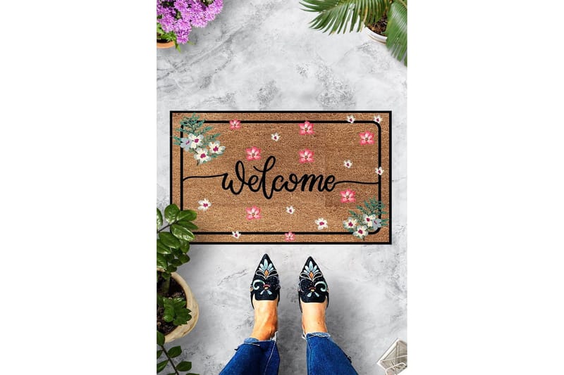 Chilai Dørmatte 45x70 cm - PVC/Multifarget - Tekstiler - Tepper & Matter - Hall matte