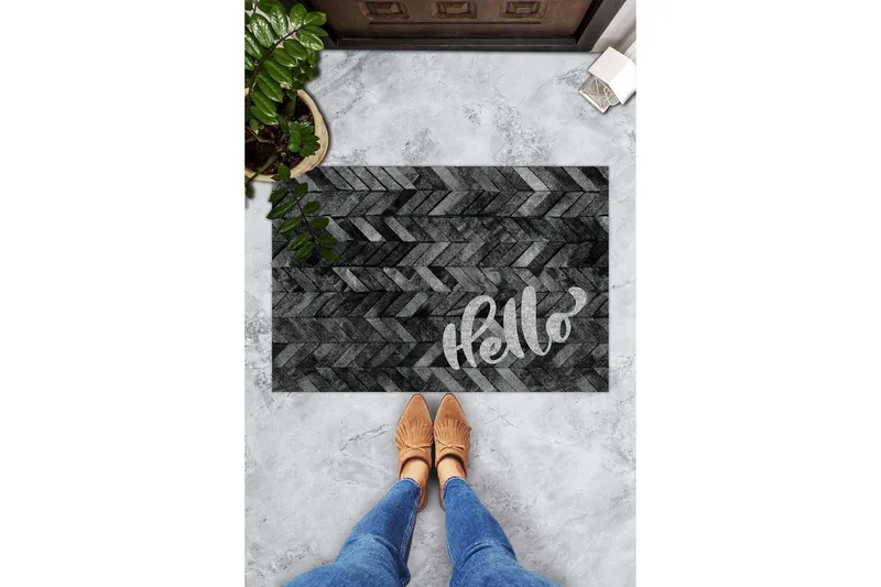 Chilai Dørmatte 45x70 cm - PVC/Multifarget - Tekstiler - Tepper & Matter - Hall matte