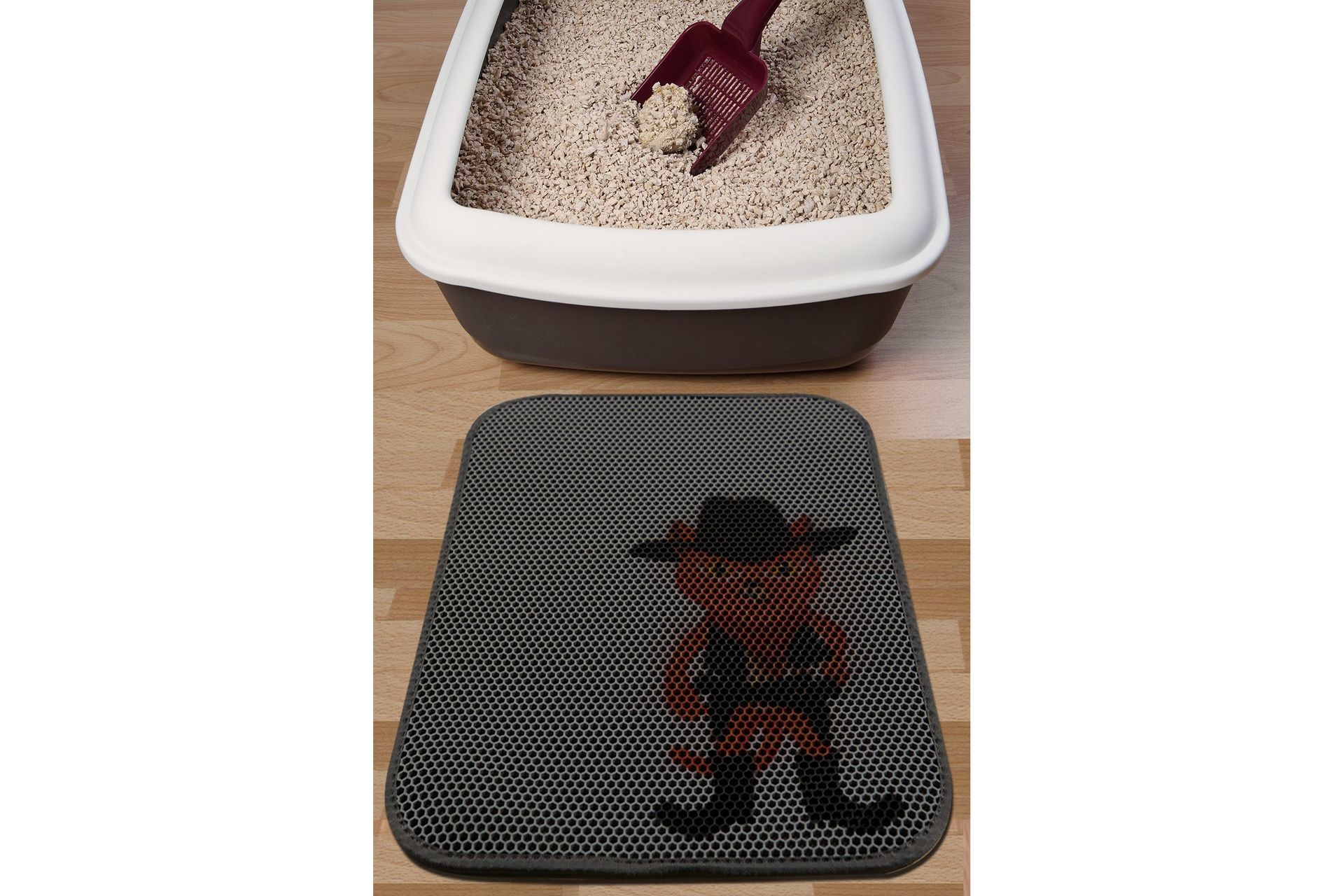 Chilai KattsandsMatte 45x60 cm - Multifarget - Tekstiler - Tepper & Matter - Små tepper