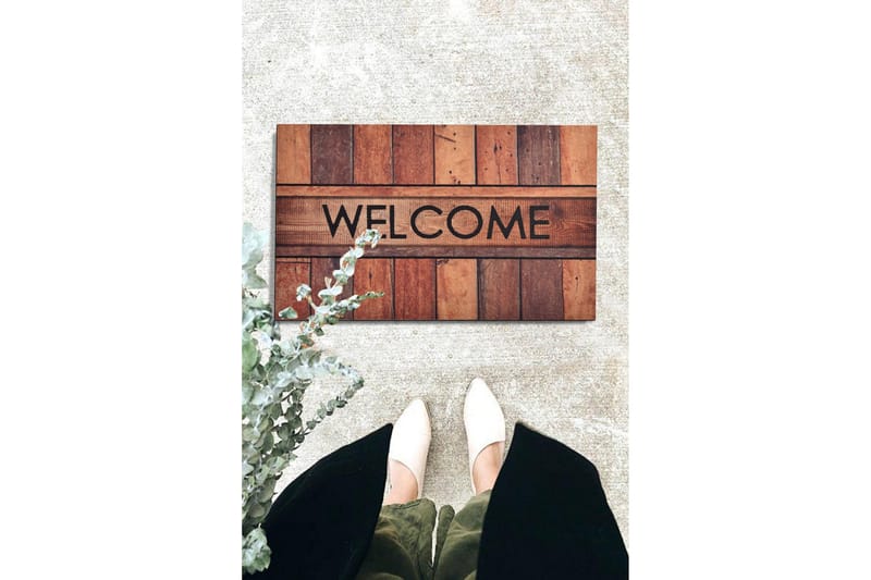 Dørmatte Hard Wood - Flerfarget - Tekstiler - Tepper & Matter - Små tepper