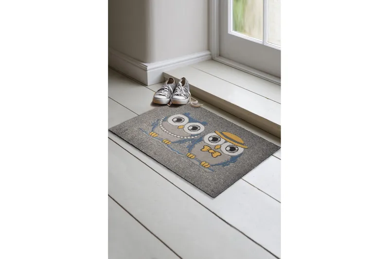 Dørmatte Night Owl - Flerfarget - Tekstiler - Tepper & Matter - Små tepper