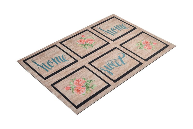 Dørmatte Rose Hjem - Flerfarget - Tekstiler - Tepper & Matter - Hall matte
