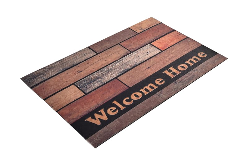 Dørmatte Velkommen Hjem - Flerfarget - Tekstiler - Tepper & Matter - Hall matte