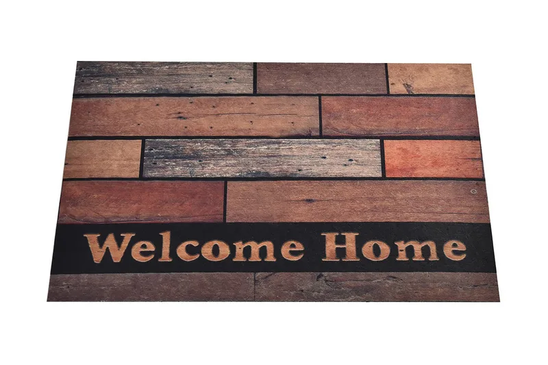 Dørmatte Velkommen Hjem, Flerfarget