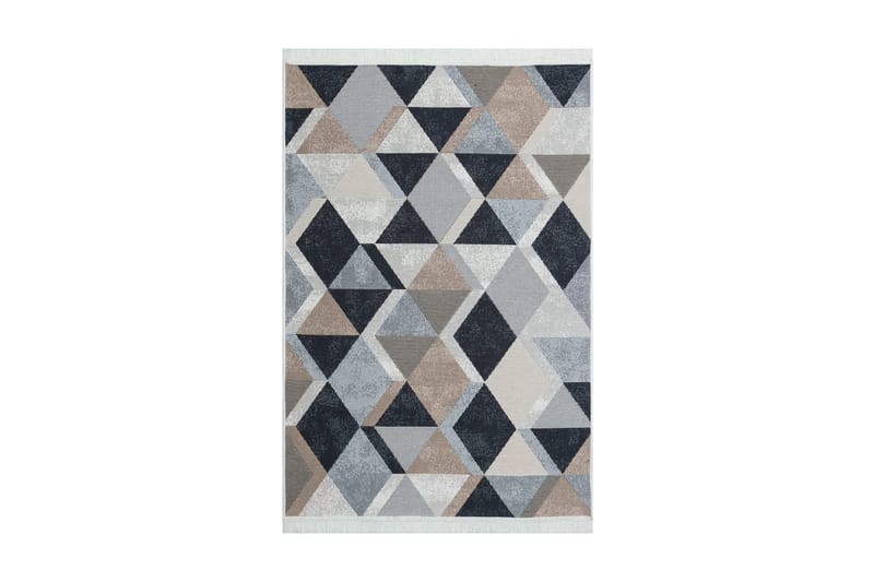 Hall Matte AR 10 - Beige, Svart - Tekstiler - Tepper & Matter - Små tepper