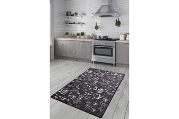 Hall Matte Cappuccino - Svart (60 x 140) - Tekstiler - Tepper & Matter - Små tepper